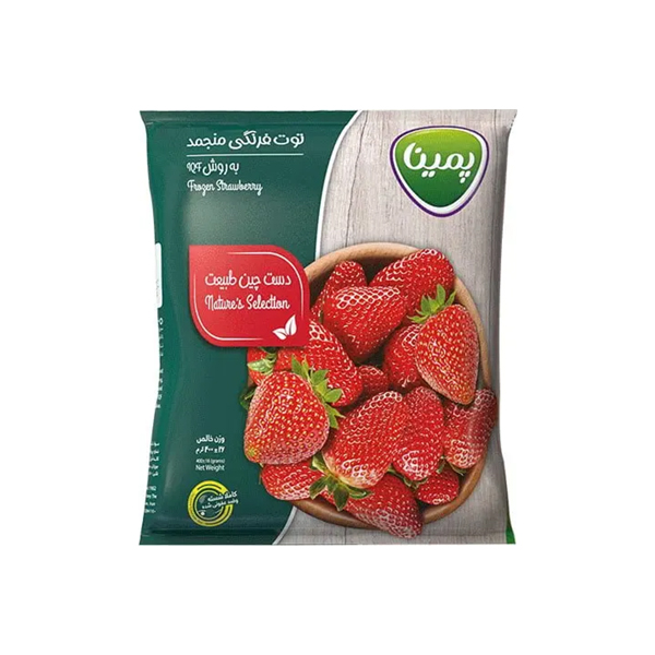 توت فرنگی منجمد پمینا کاله 2.5 کیلوگرم