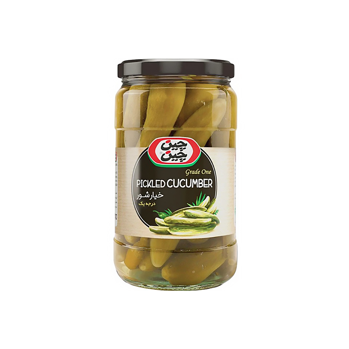 خیارشور درجه یک چین چین 670 گرم