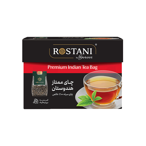 چای سیاه کلاسیک کیسه ای انولوپ رستنی بسته 16 عددی