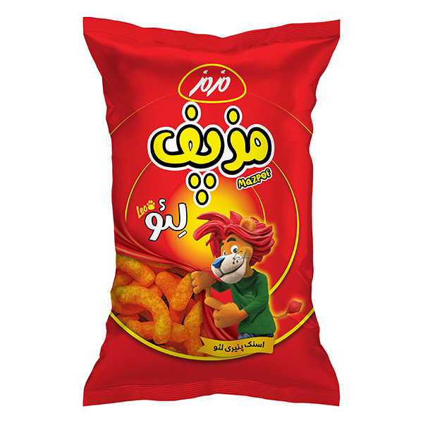 اسنک پنیری لئو مزپف مزمز 90 گرم
