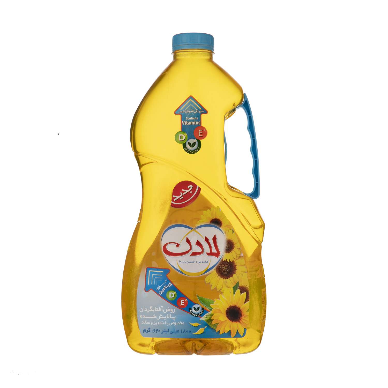 روغن مایع آفتابگردان ویتامینه لادن 1.8 لیتر