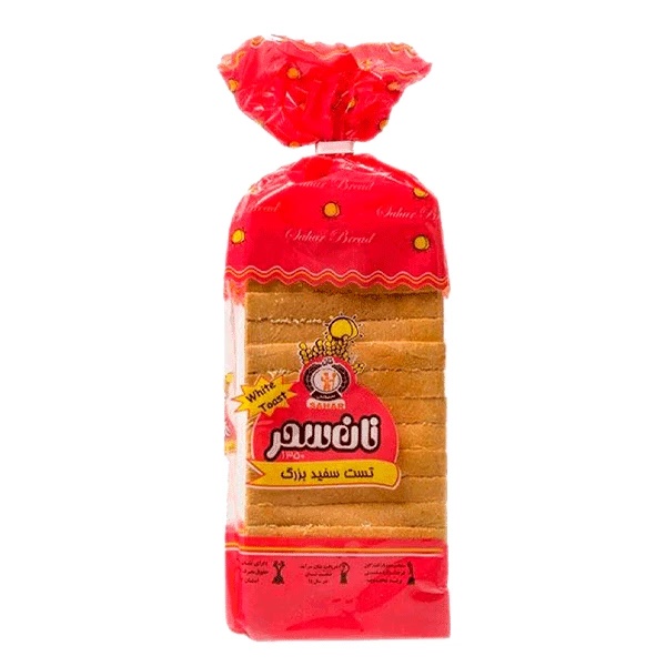 نان تست سفید نان سحر 700 گرم