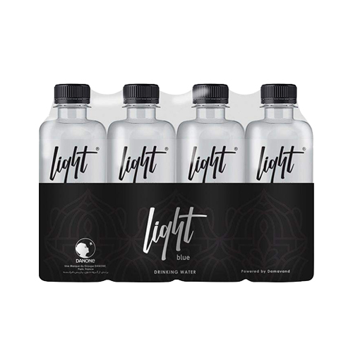 آب آشامیدنی لایت بلو 350 میلی لیتر باکس 12 عددی