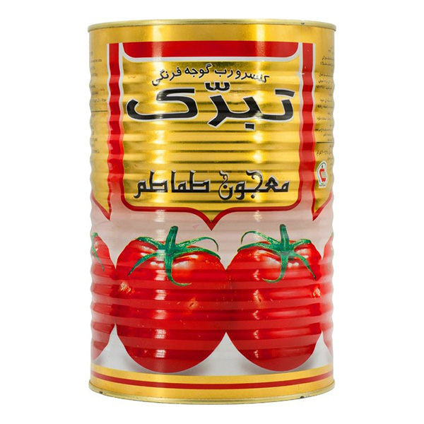 رب گوجه فرنگی تبرک 4 کیلوگرم